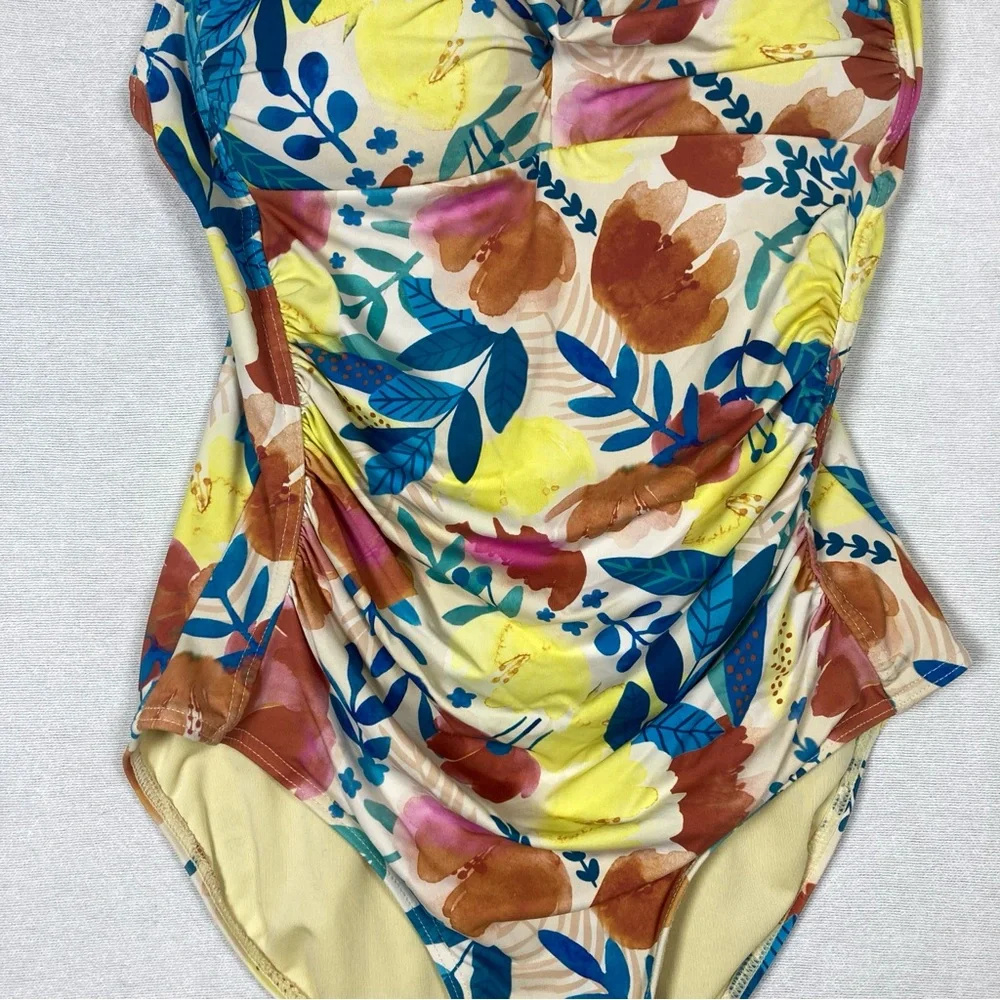 Niptuck Multi fit Cup One Piece Swimwear with Vibrant Design Size 6 Beach - Picture 6 of 15